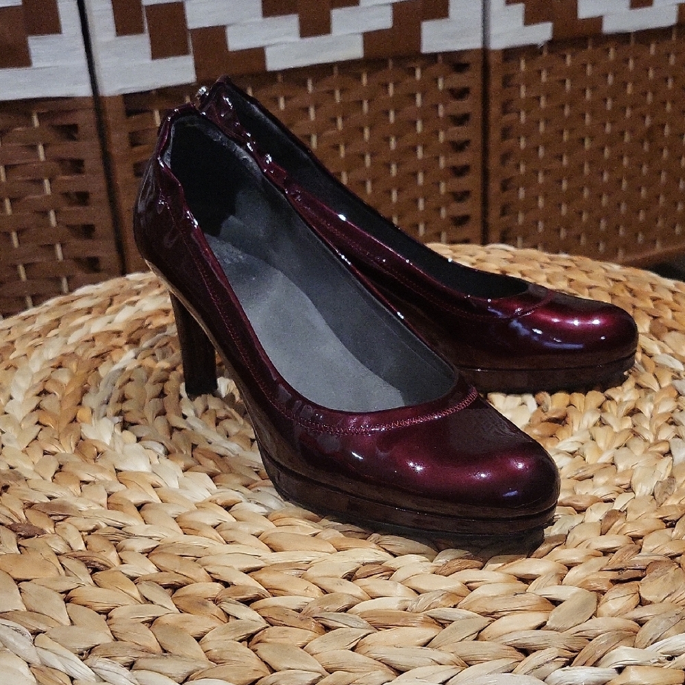 Stuart Weitzman Deep Red Heels